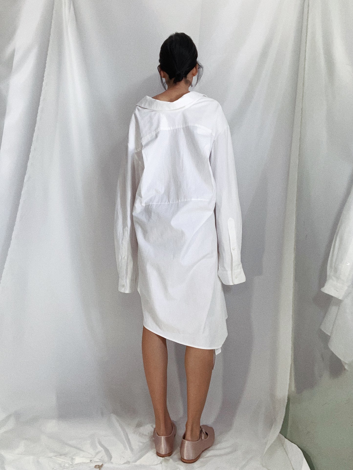 The White Shirt Dress